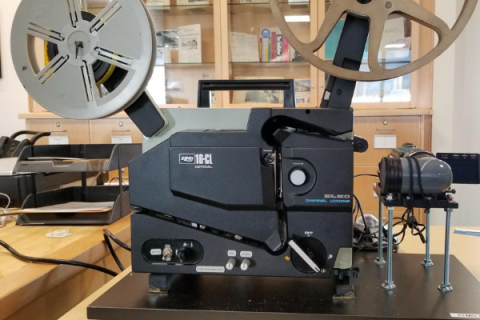 16 mm film projector