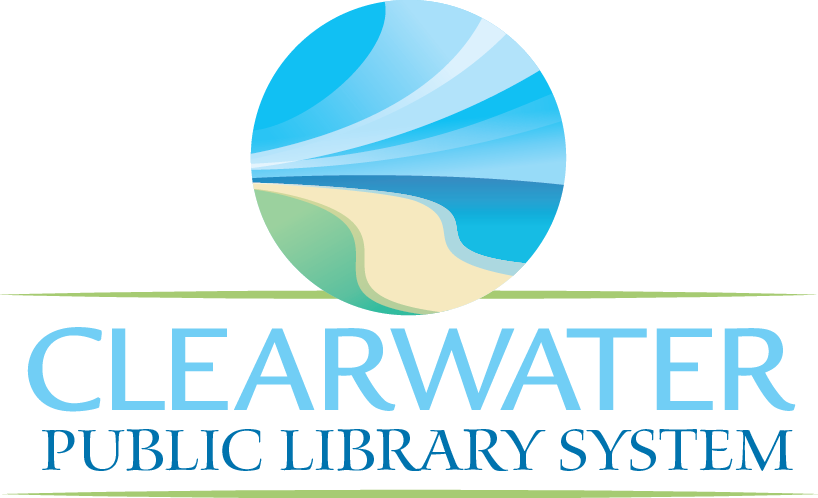 Vertical Clearwater Library Logo