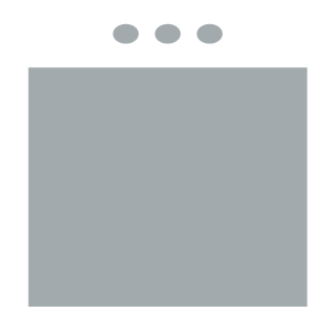 Room setup icon showing open room with seating at the front for presenter