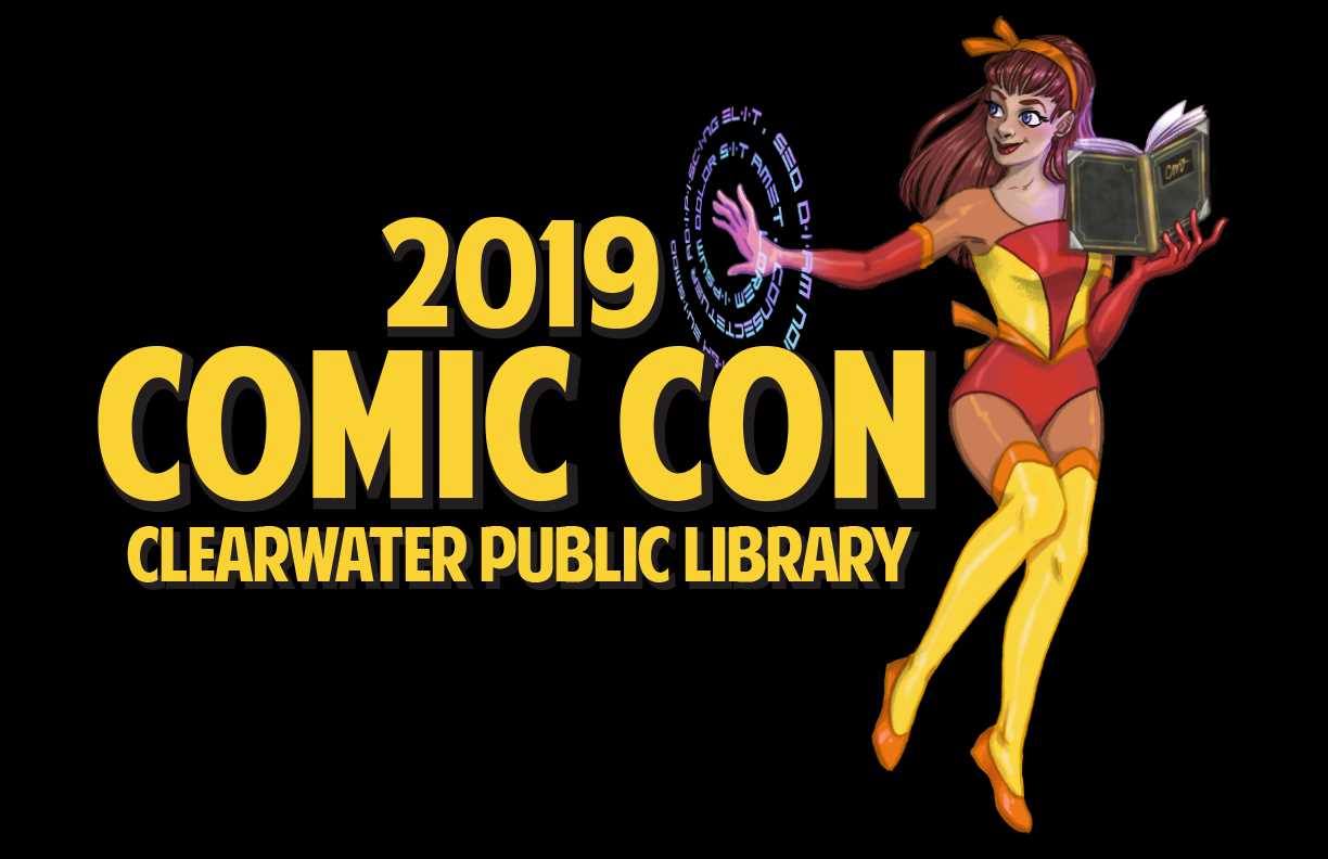 Clearwater Comic Con 2019 logo