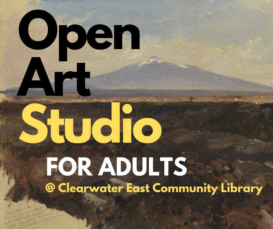 Open Art Studio for Adults @ Clearwater East