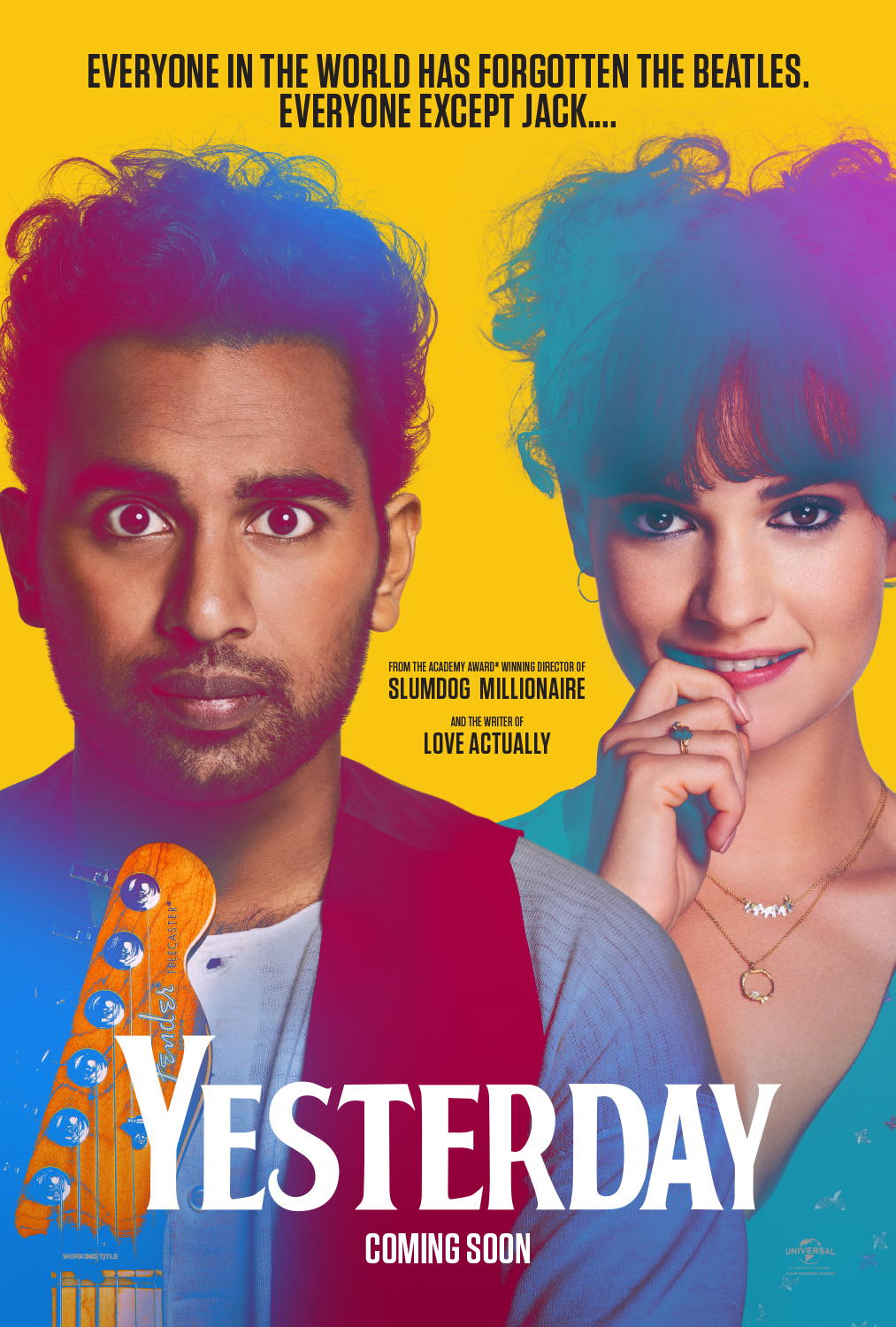 Movie poster for Yesterday