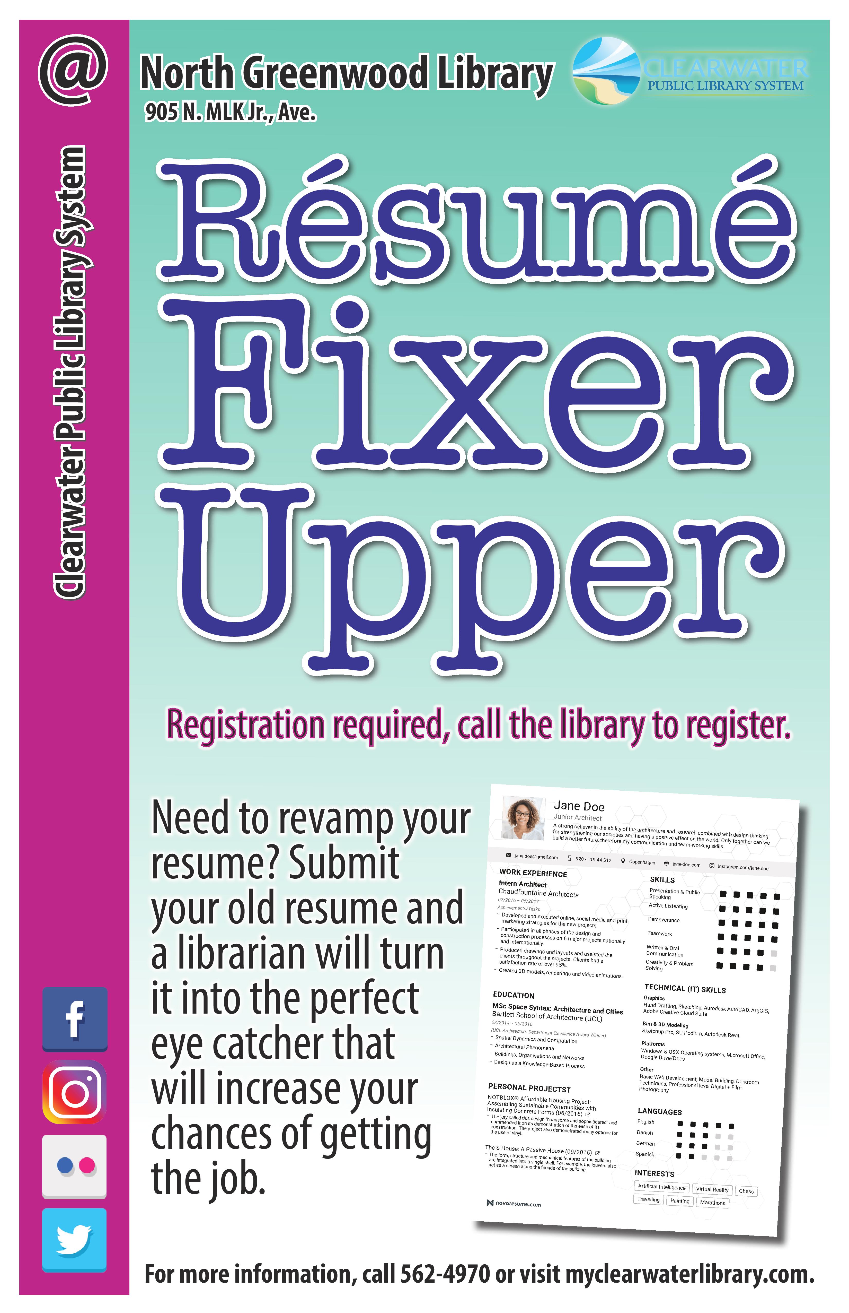 Revamp your resume