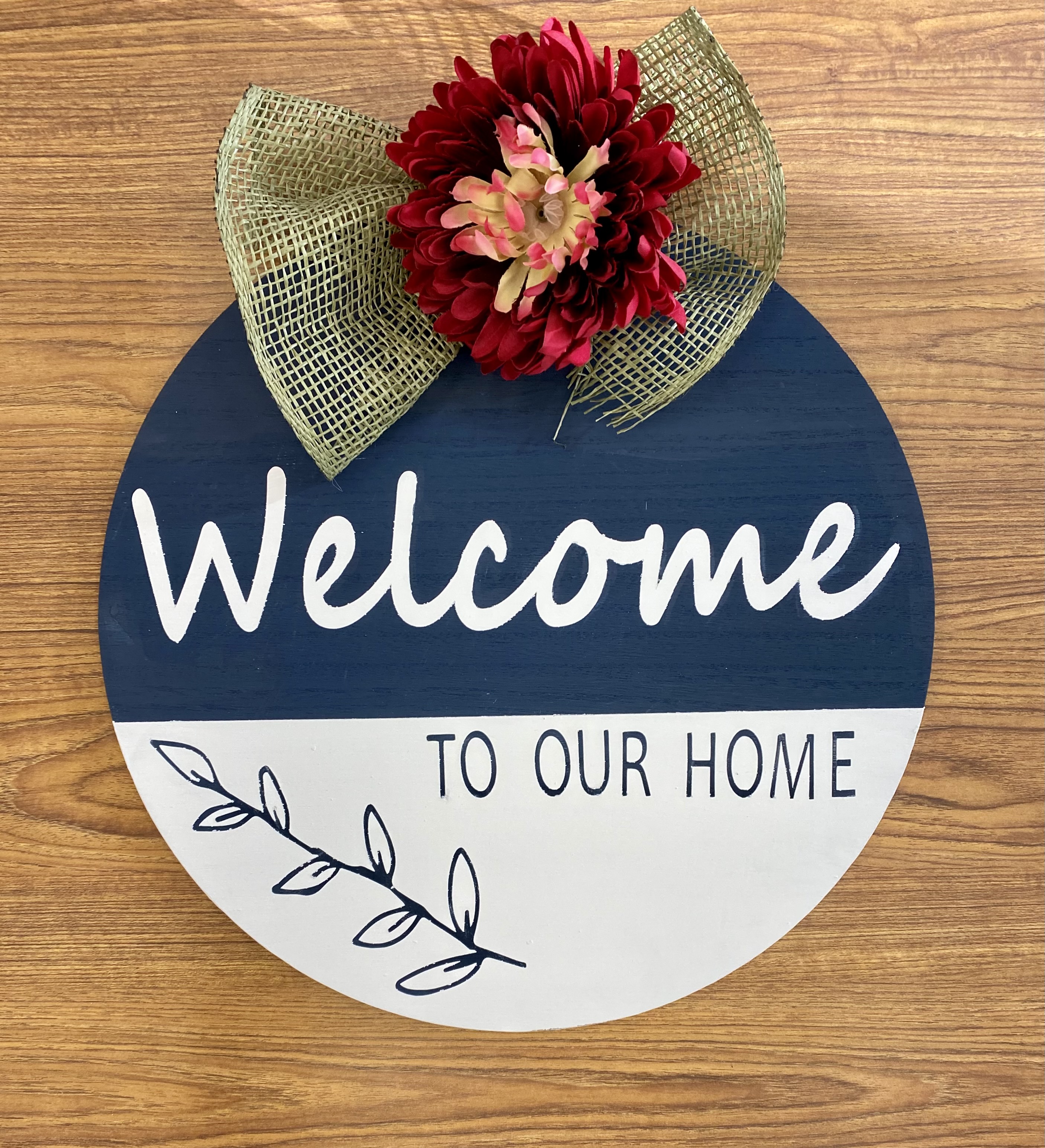 Sample Welcome Sign