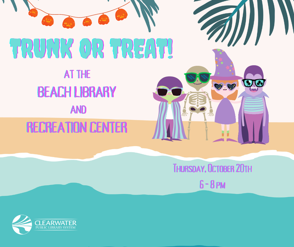 Trunk or Treat at the Beach Library & Recreation Center