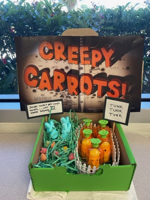 Creepy Carrots PEEPS diorama