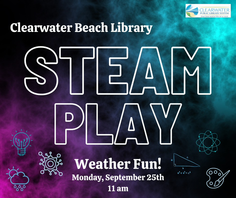 Beach Library's STEAM Play Weather Fun!