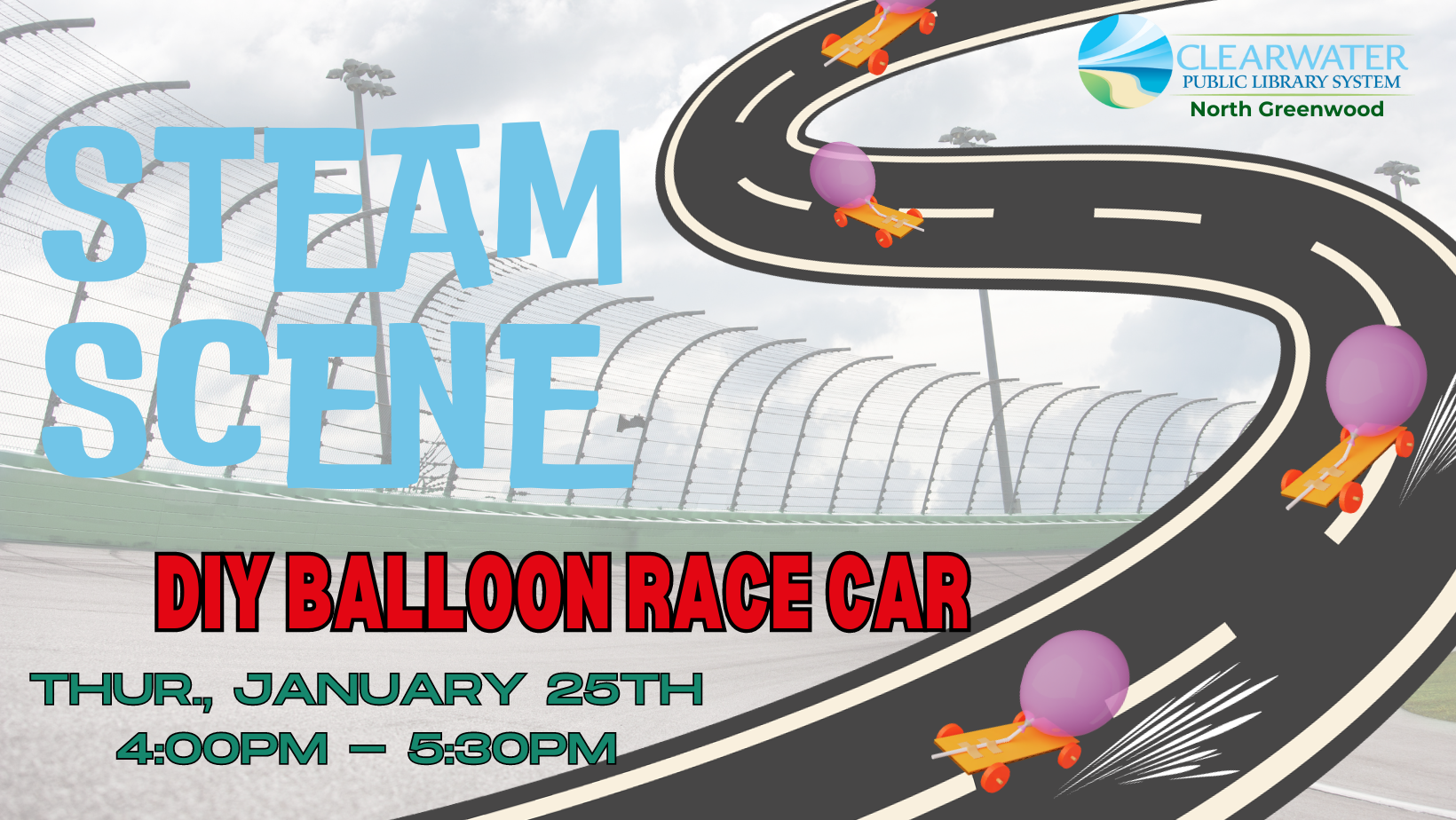Balloon Race Car 