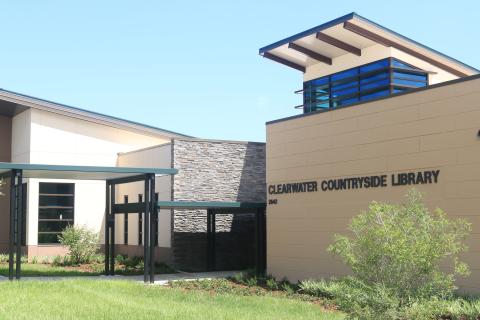 Exterior shot of Countryside Library