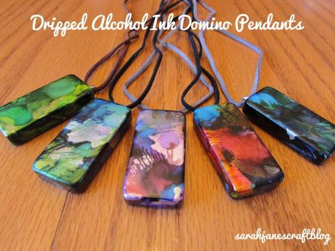 alcohol ink jewelry