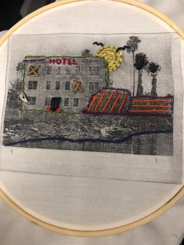 haunted embroidery