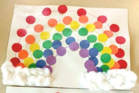 Rainbow Dot Craft