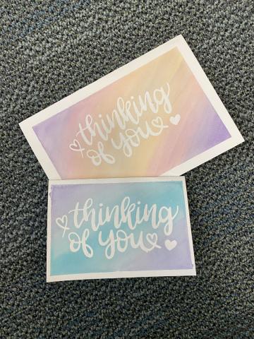 "Thinking of You" Greeting Card