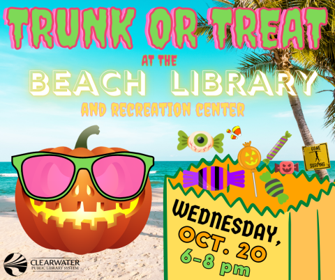 Trunk-or-Treat at the Beach Library and Rec Center