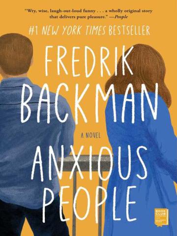 Cover Of Anxious People By Fredrik Backman