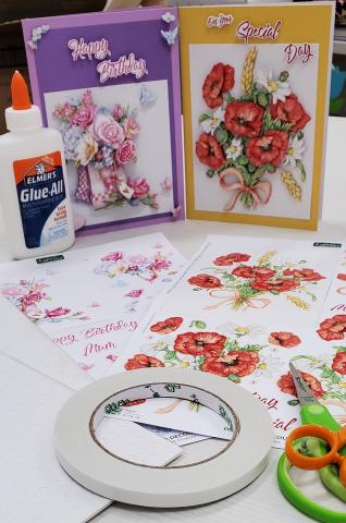 Decoupage Cards