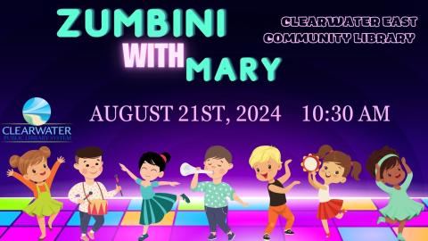 Children Dancing Different Styles of Dance, Zumbini with Mary Brown, August 21st, 2024 
