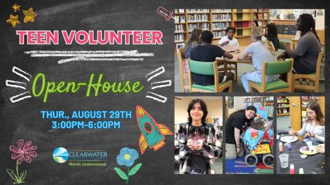 Teen Volunteer Open House 