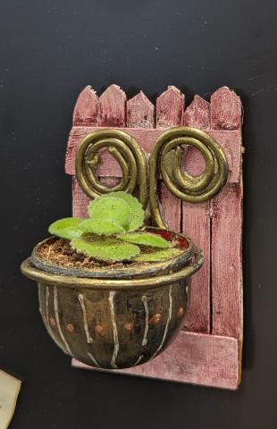 March Miniature Gardens Magnet