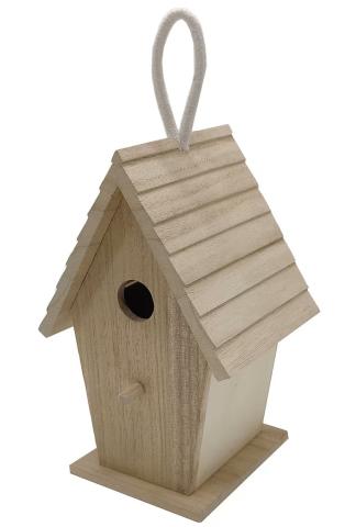 wooden bird house