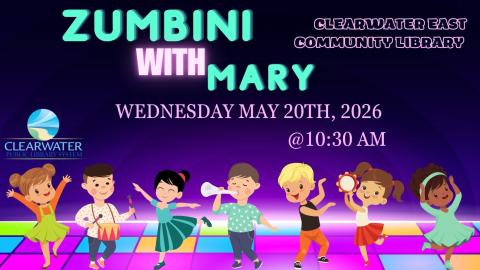 Zumbini with Mary, May 20th 2026, Kids Dancing in line, Wednesday @ 10:30 am 