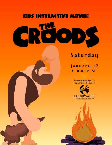 The Croods Interactive Movie, Recommneded ages 5+, January 