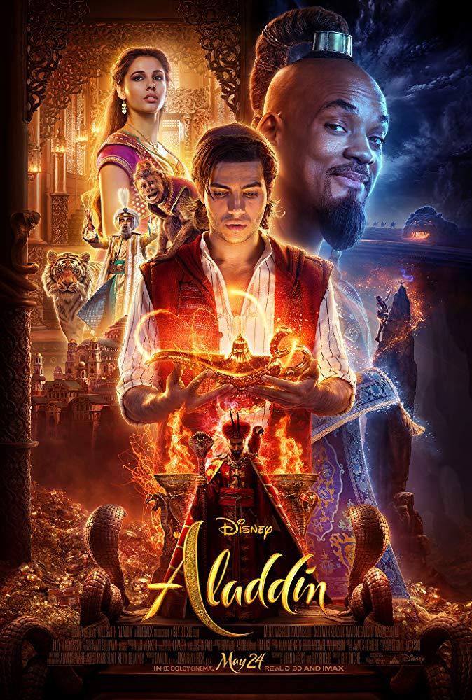 Movie poster for Aladdin