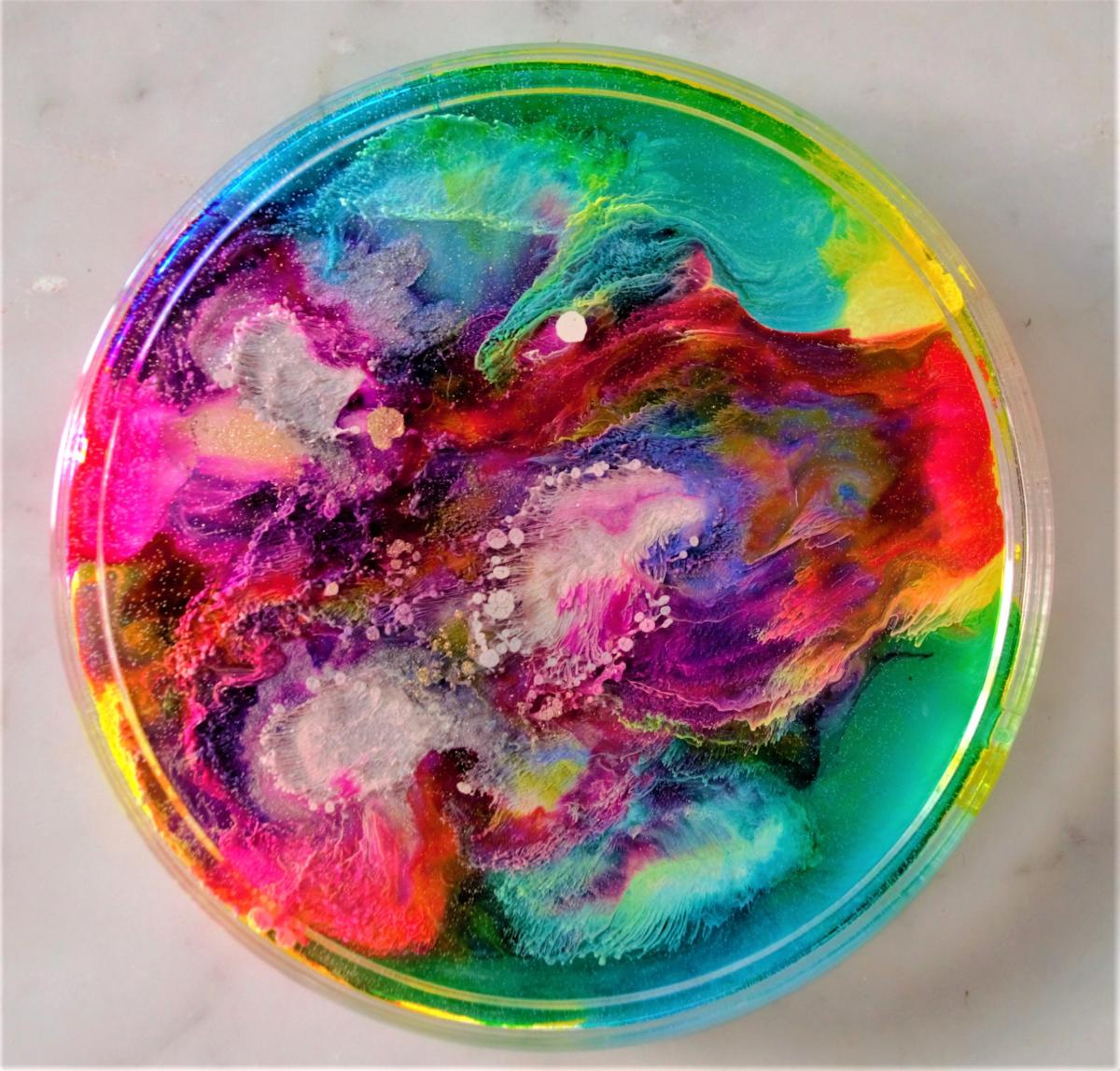 Resin Petri Art