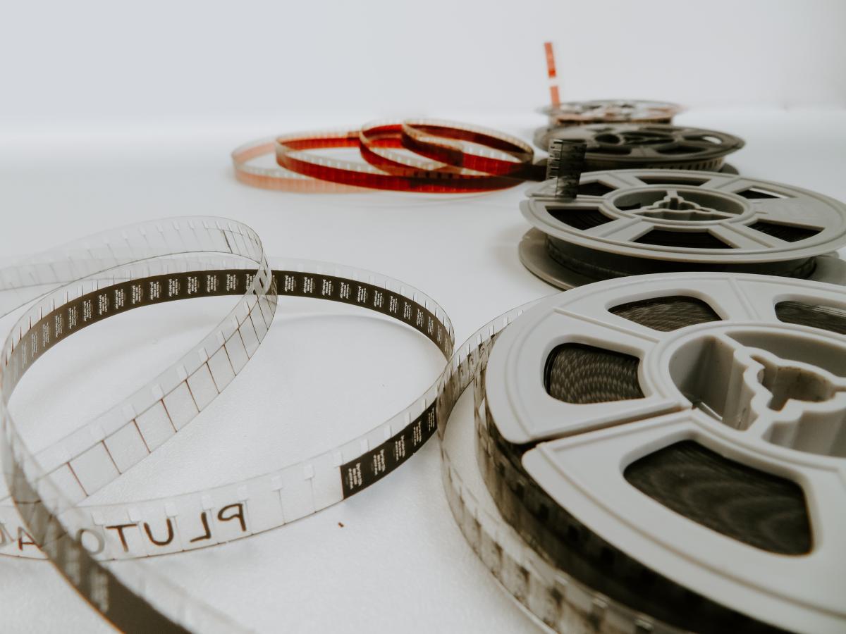 film reels: photo by Denise Jans on Unsplash