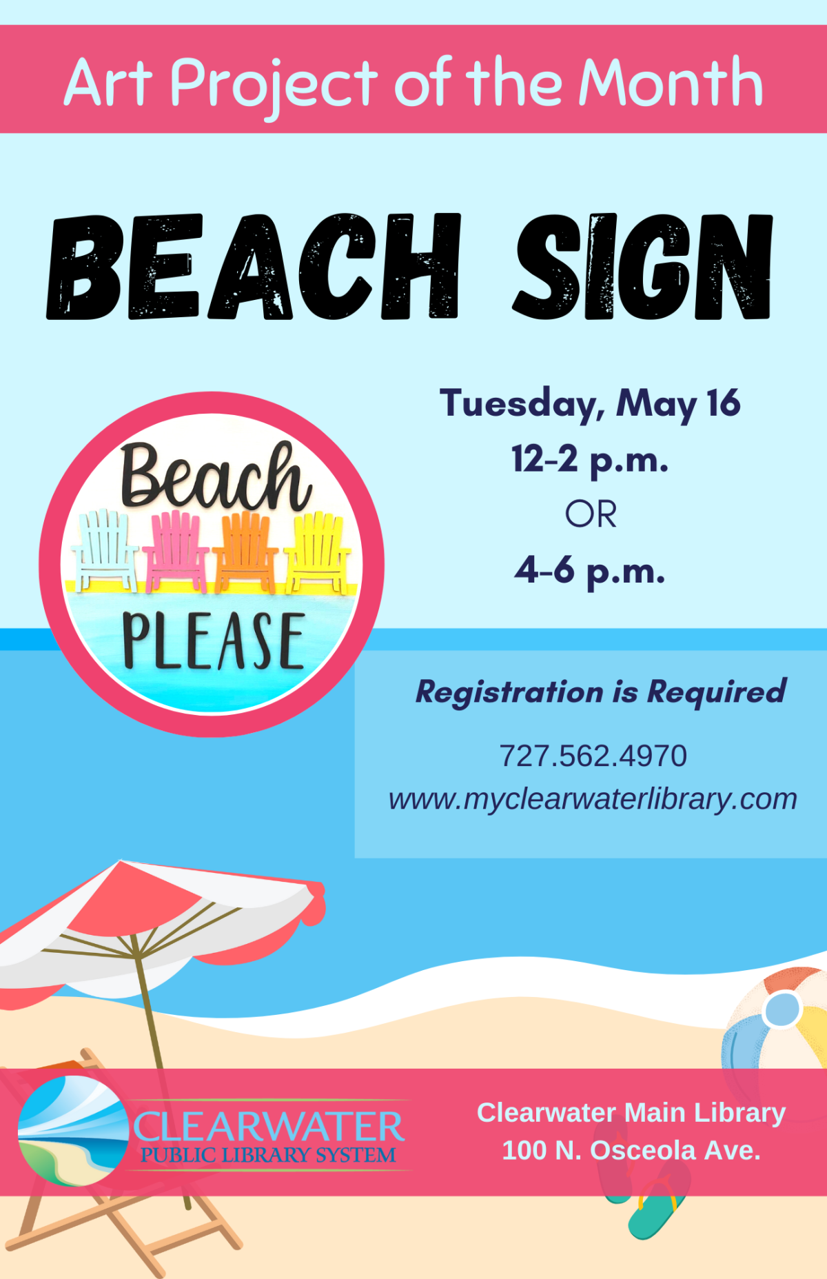 Beach Please Sign