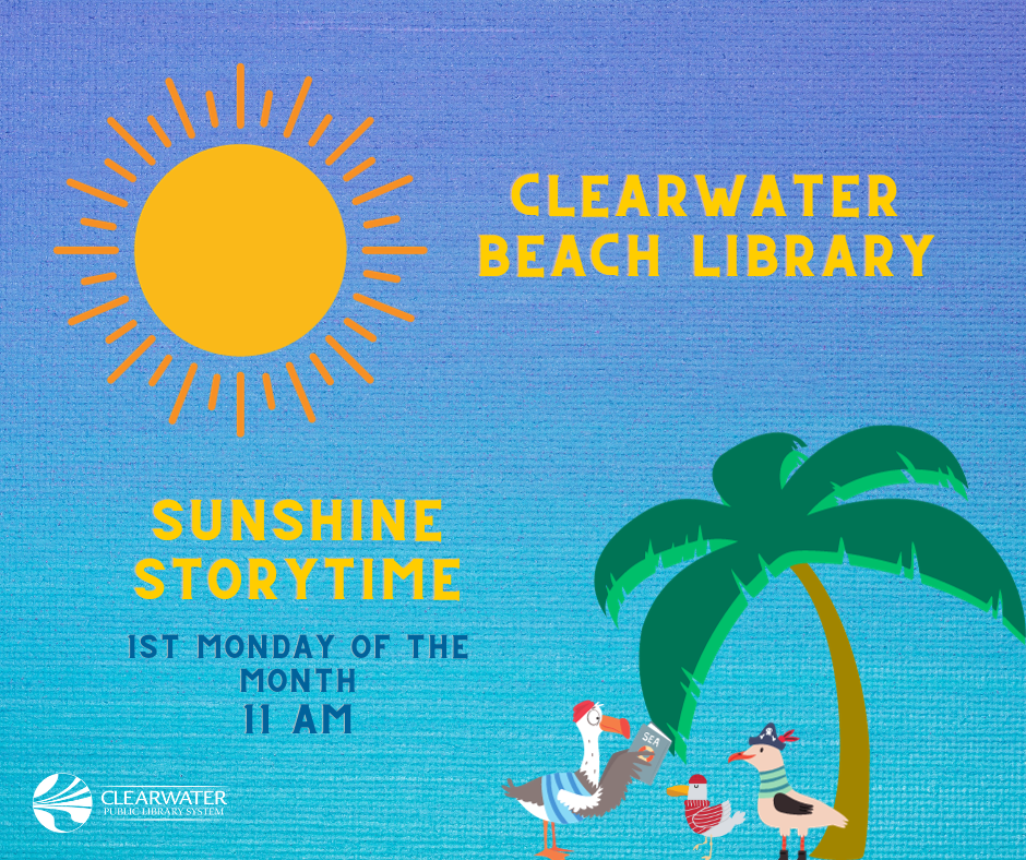 Sunshine Storytime 1st Monday of the Month 11am