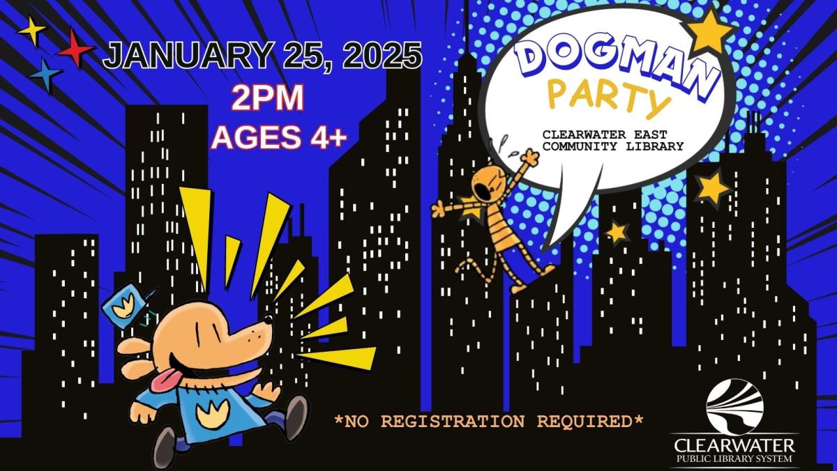 Dogman Party, January 25th 2025, 2pm, No Registration Required 