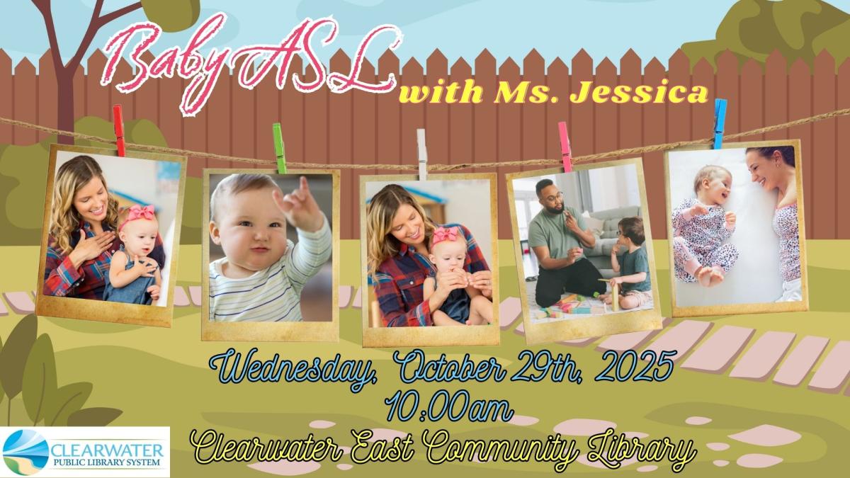 Baby ASL with Ms. Jessica, Baby and Guardian Practicing Sign Language, October 29th, 2025 10:00am 