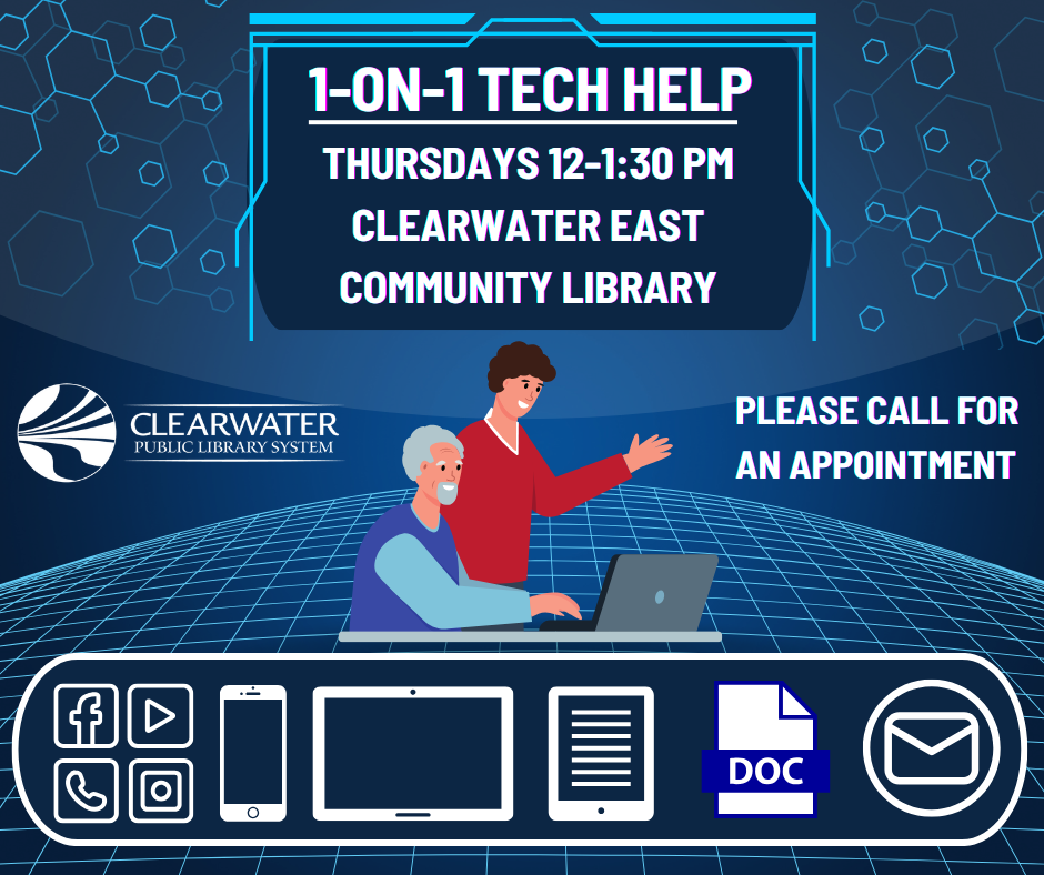 A person helping another person with computers.