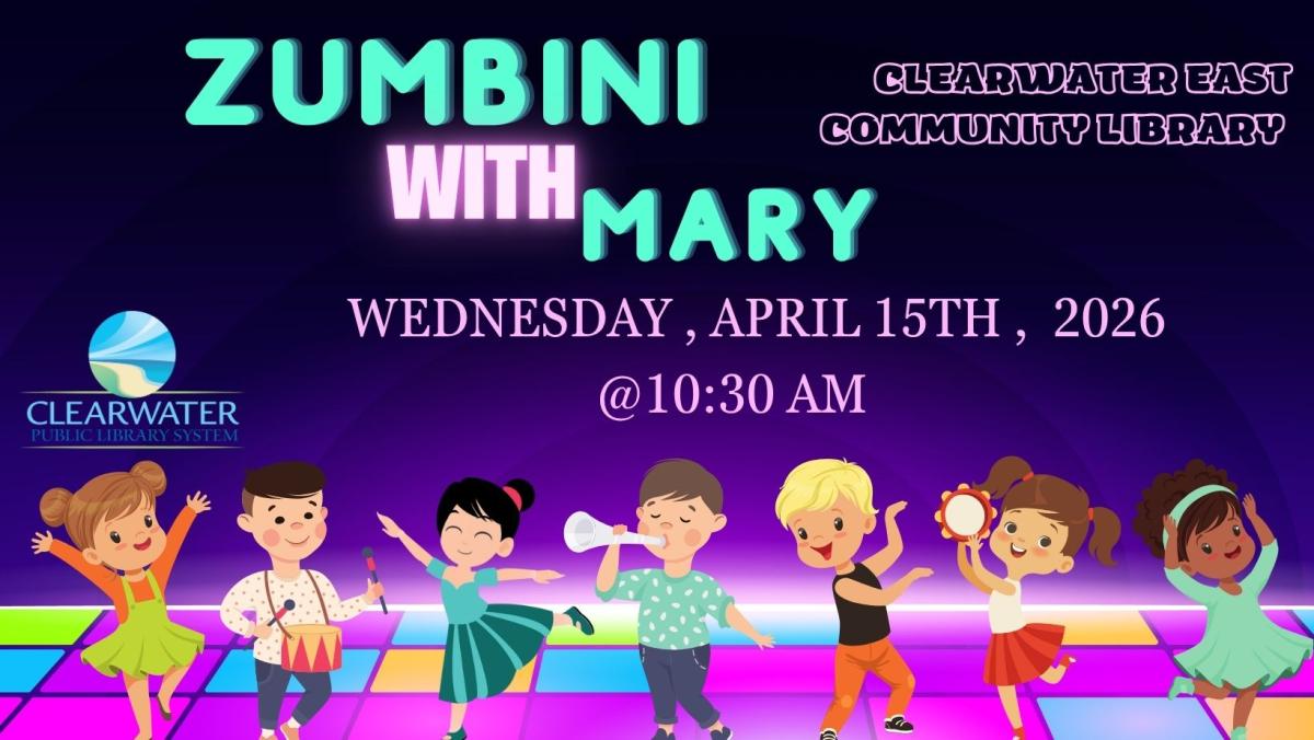 Zumbini with Mary, April 15th, 2026. 10:30 am Kids Dancing
