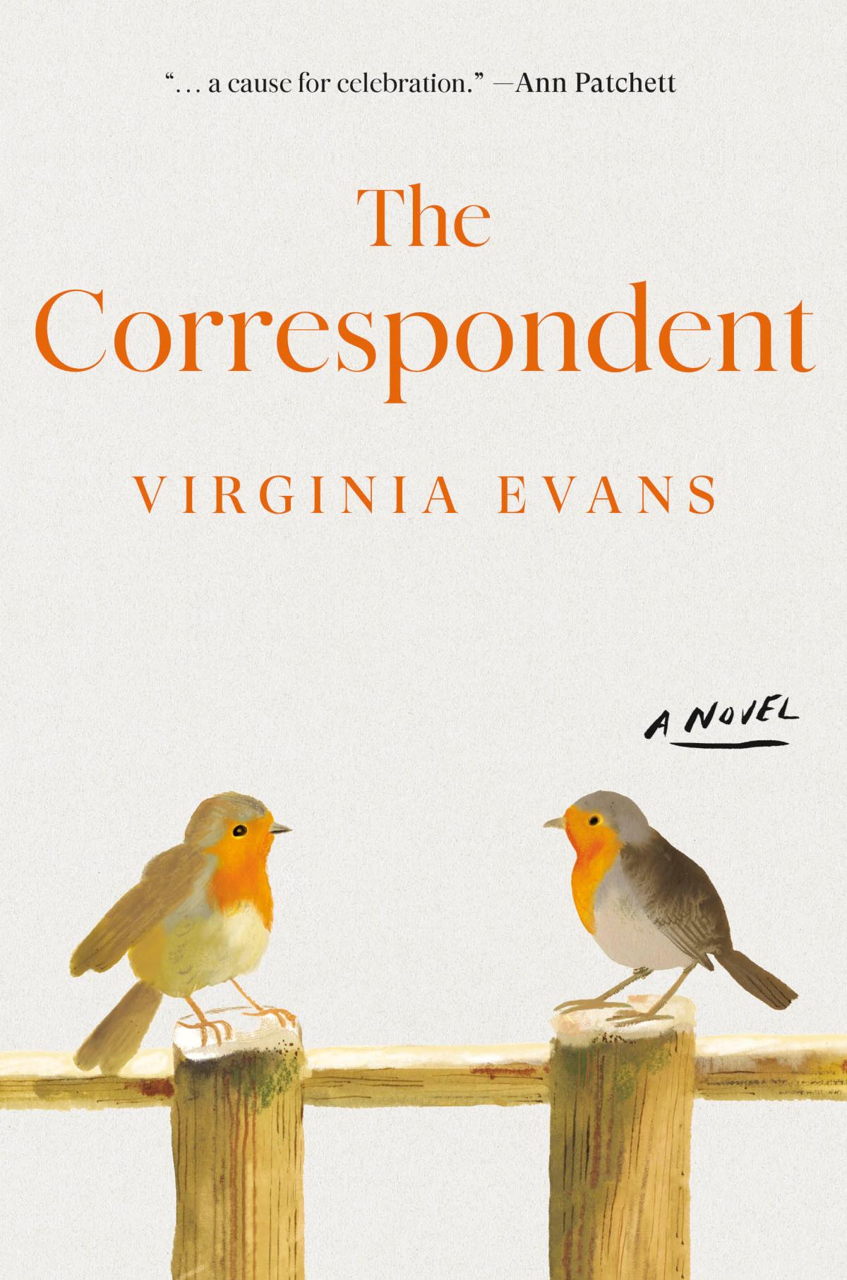 Book Cover of The Correspondent by Virginia Evans
