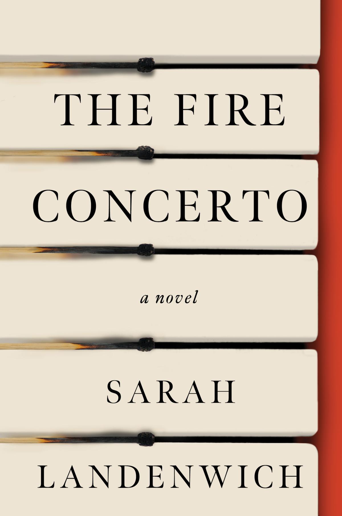 Book Cover of The Fire Concerto by Sarah Landenwich